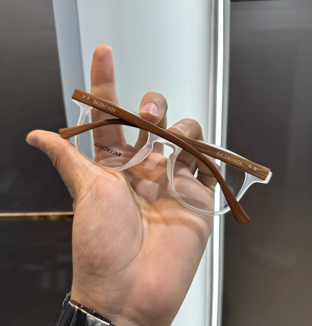 Balenciaga Wooden Ice Glasses 5183