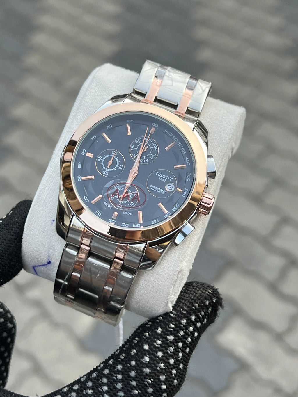 Tisso_t 1853 Chain Courtier Two Tone Gold