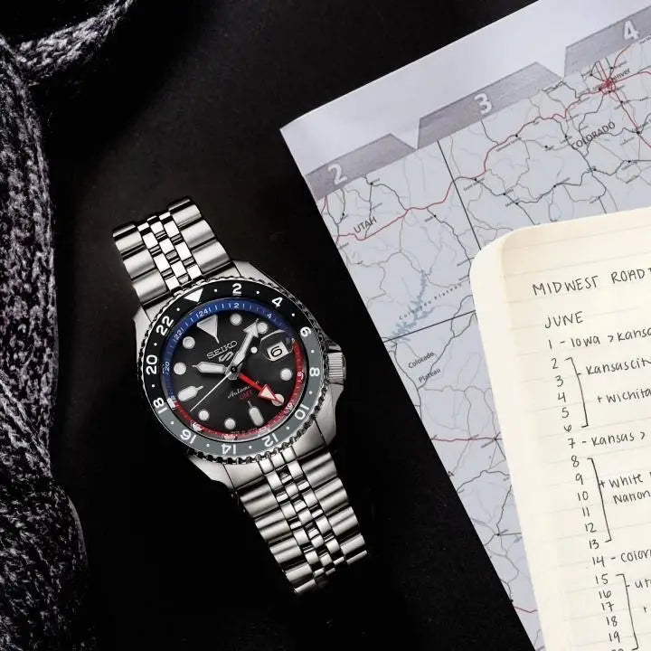 Seiko 5Sportz Gmt quartz Main image
