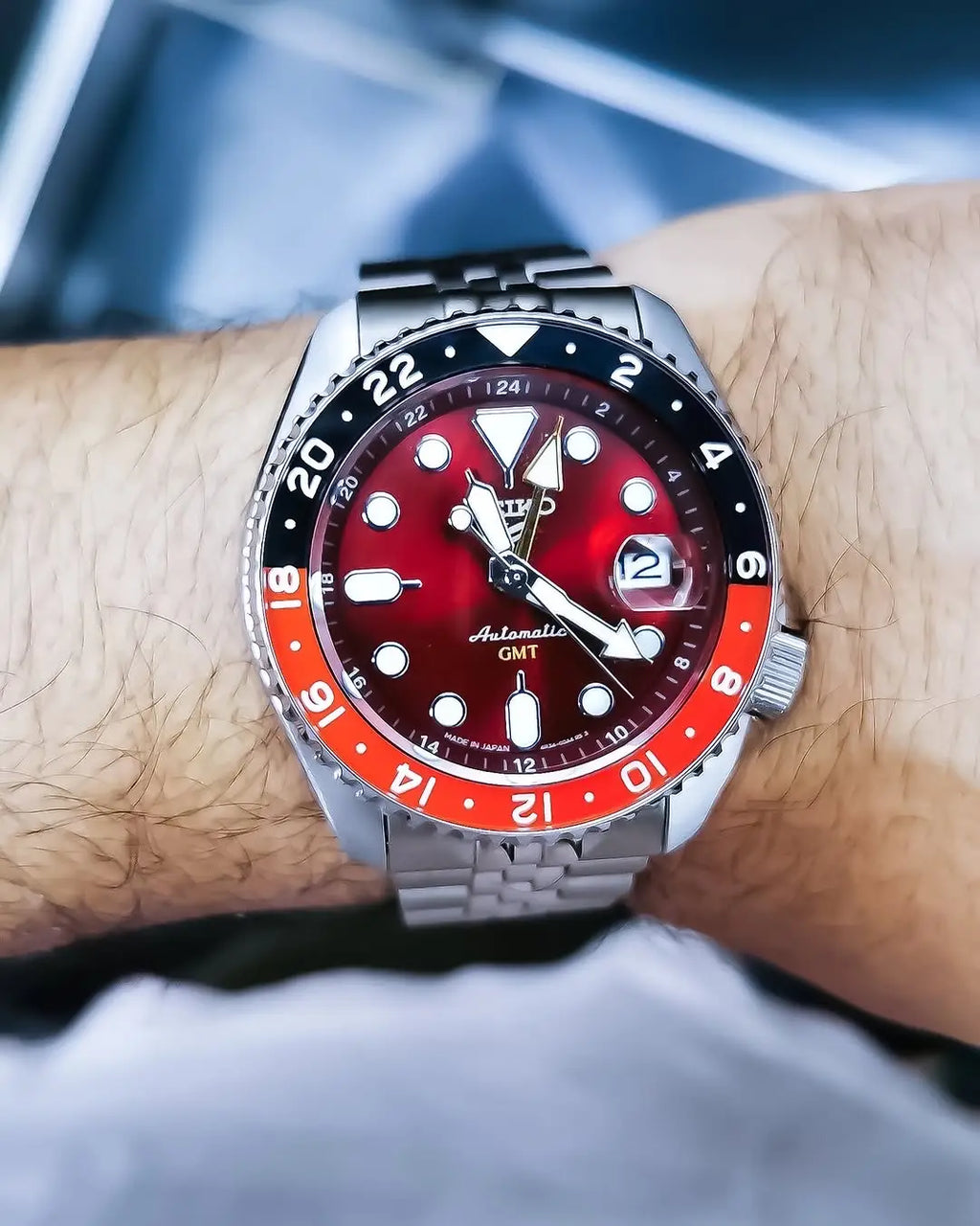 Seiko 5Sportz Gmt quartz