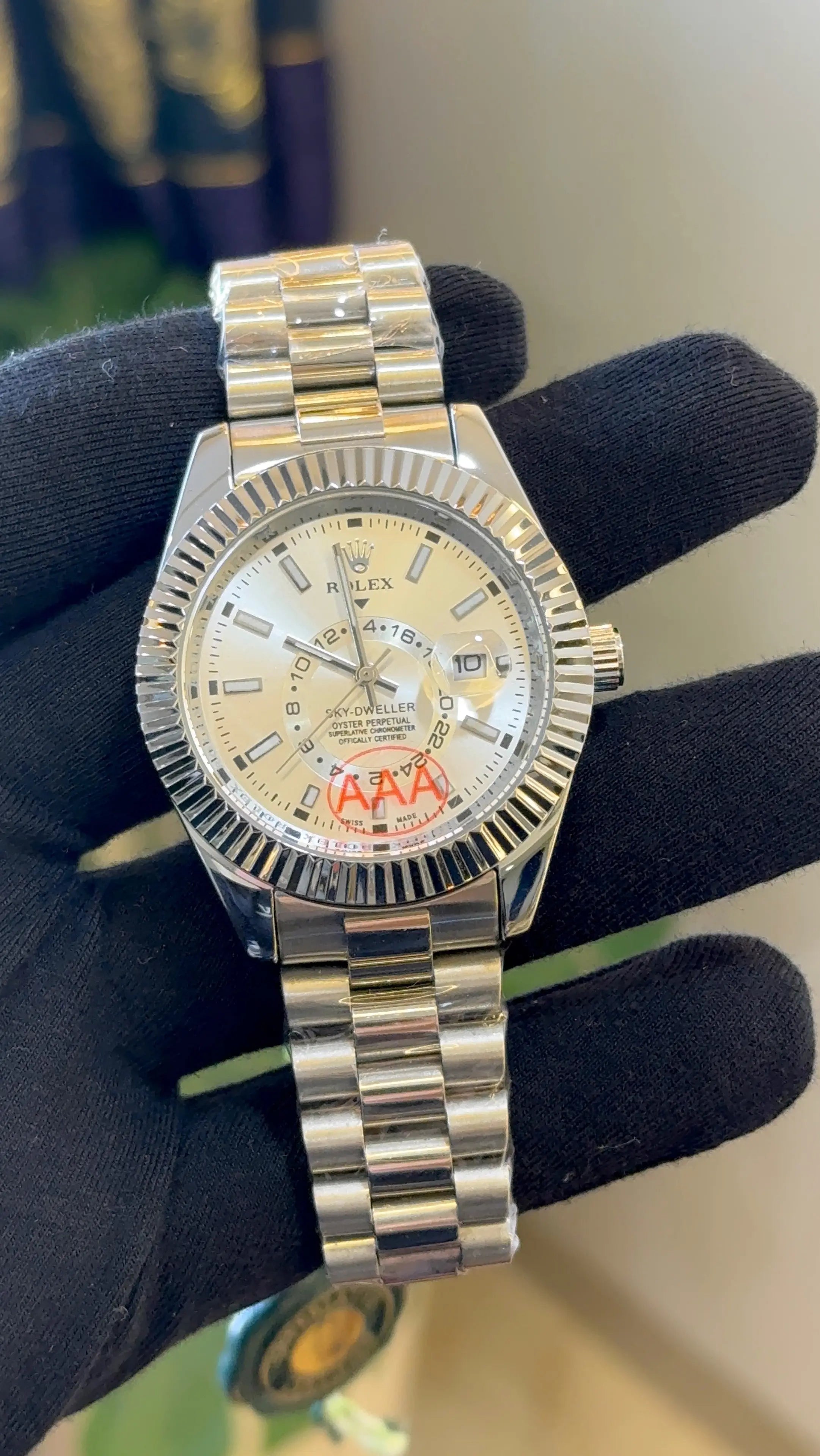 Rolex SkyDweller heavy shift moveme Secondary image
