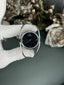 Calvin Klein Bangle Silver Black Ladies Premium Watch