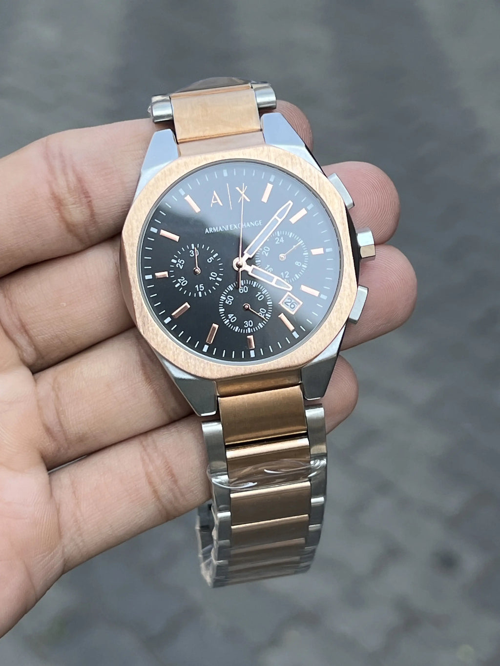 Arman_I Exchange Two Tone Black
