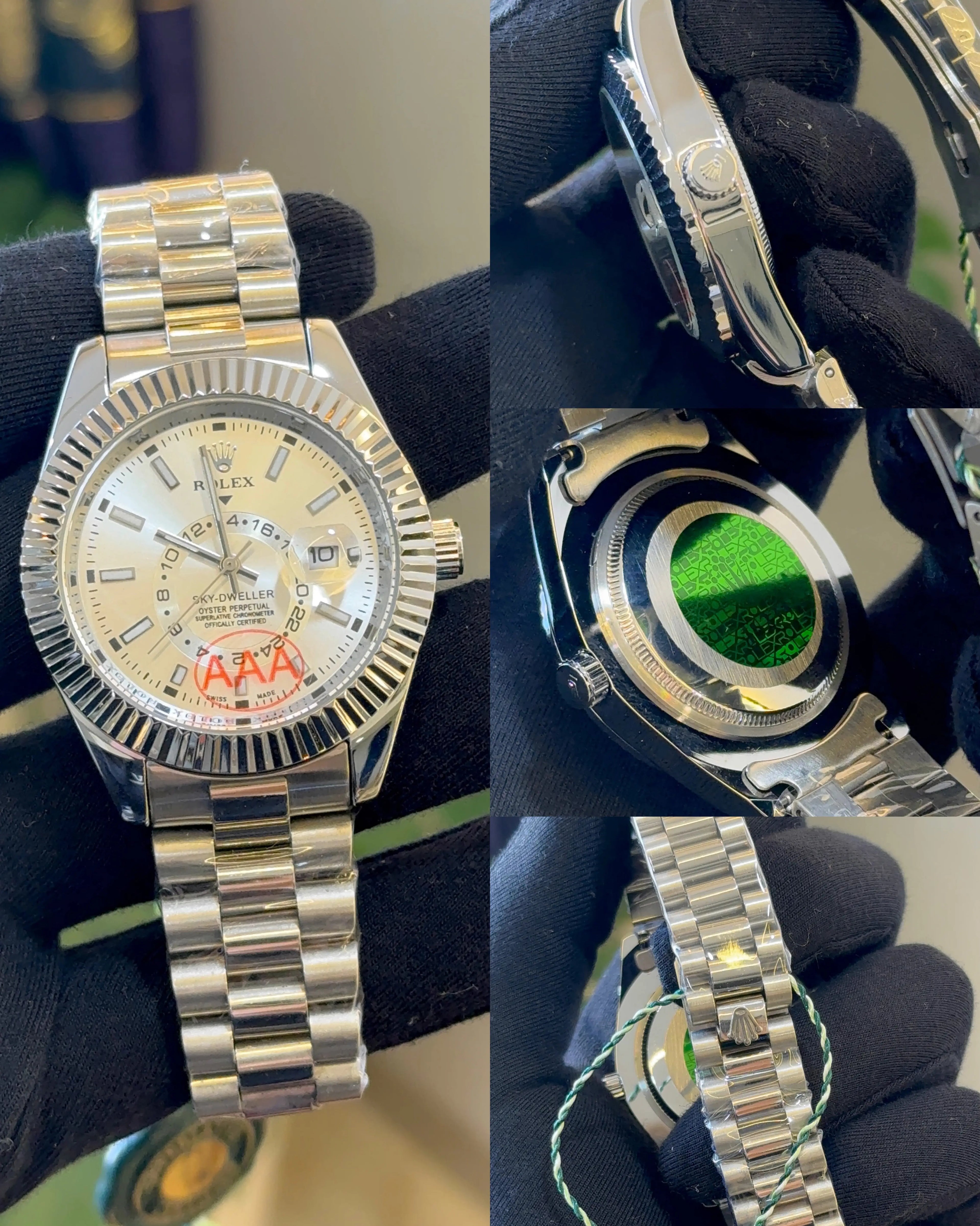 Rolex SkyDweller heavy shift moveme