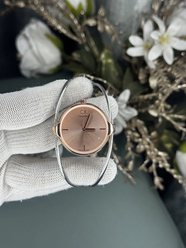 Calvin Klei n Dual Pink Premium Watch