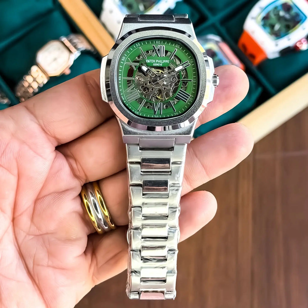 PATEK_AUTO_SILVER_GREEN