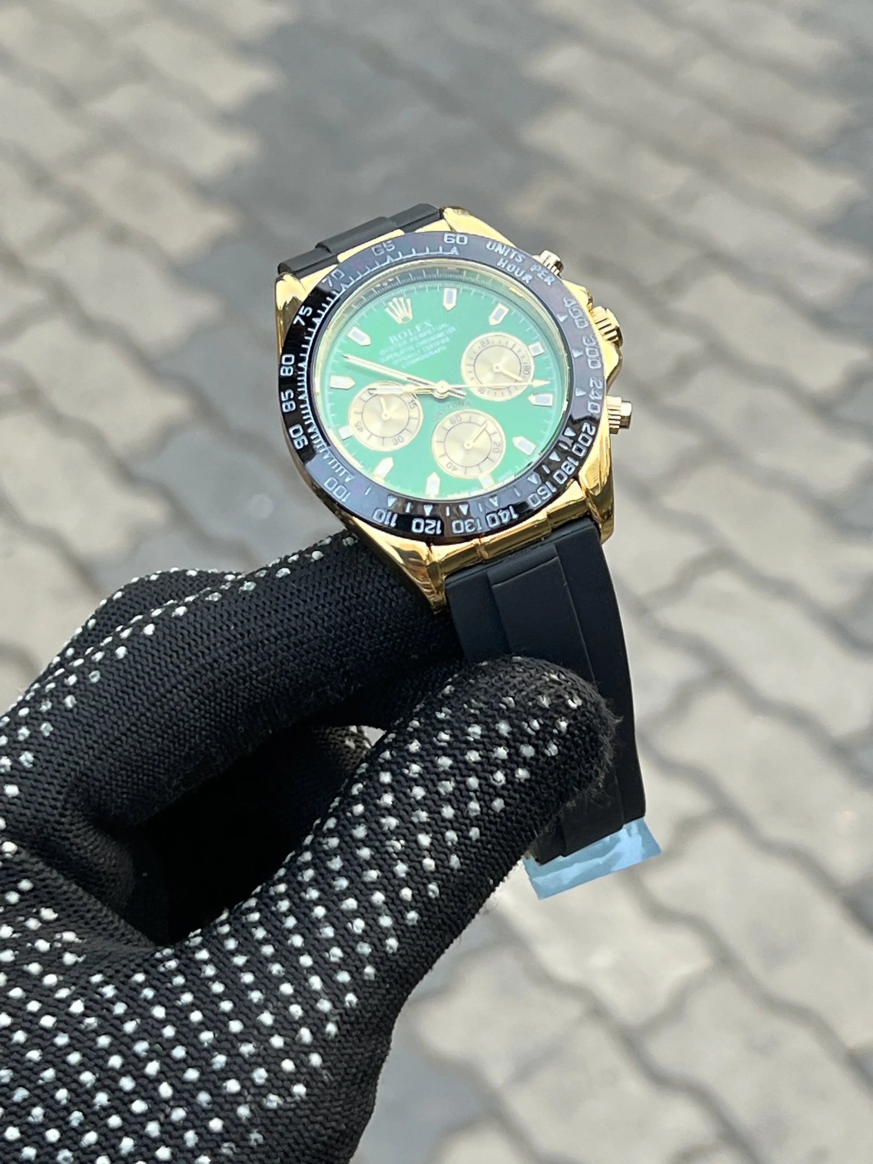 Role_x Oyster Perpetual Daytona Green