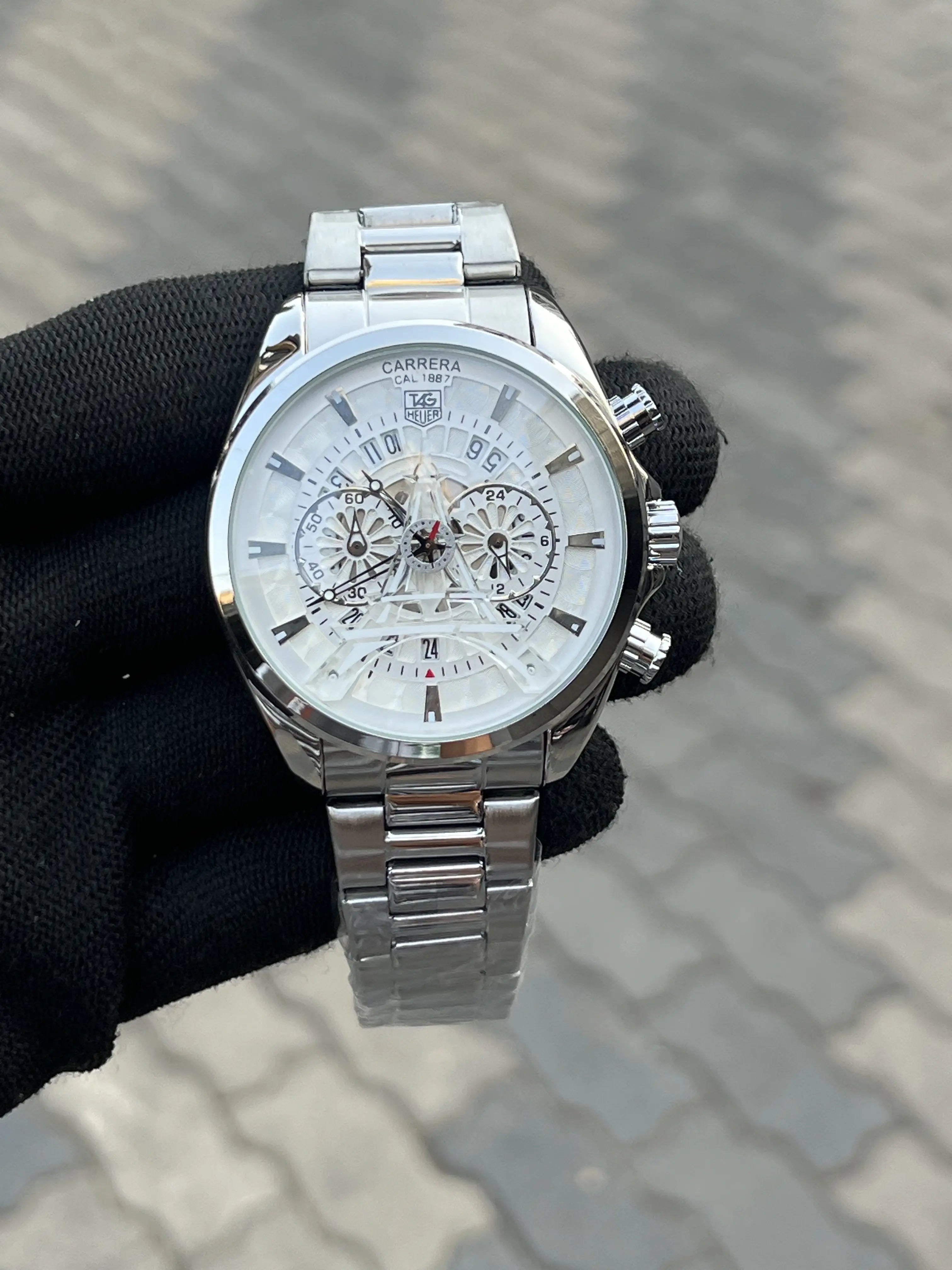 Tag Heuer Eiffel Tower Silver White Main image