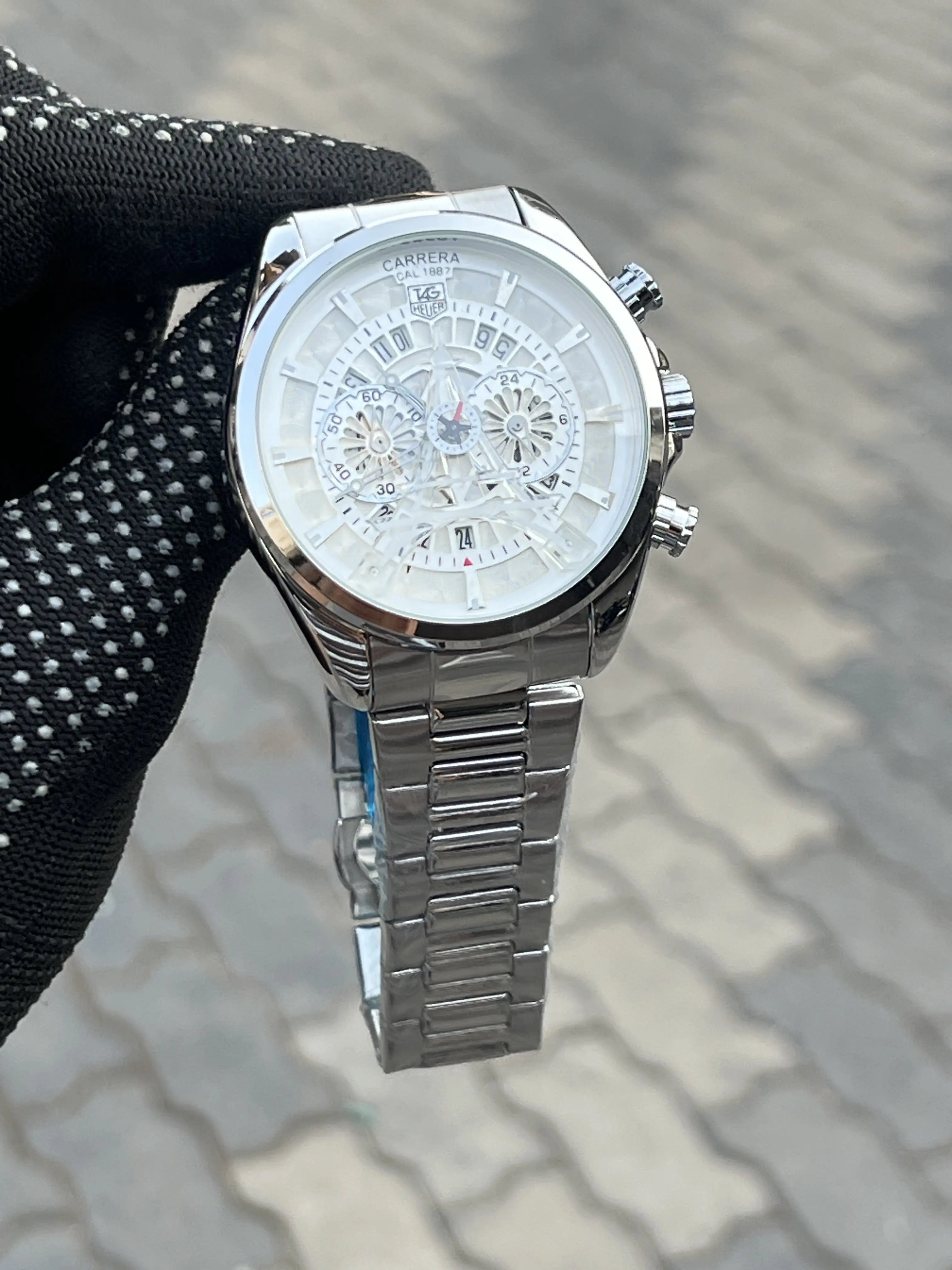Tag Heuer Eiffel Tower Silver White Secondary image