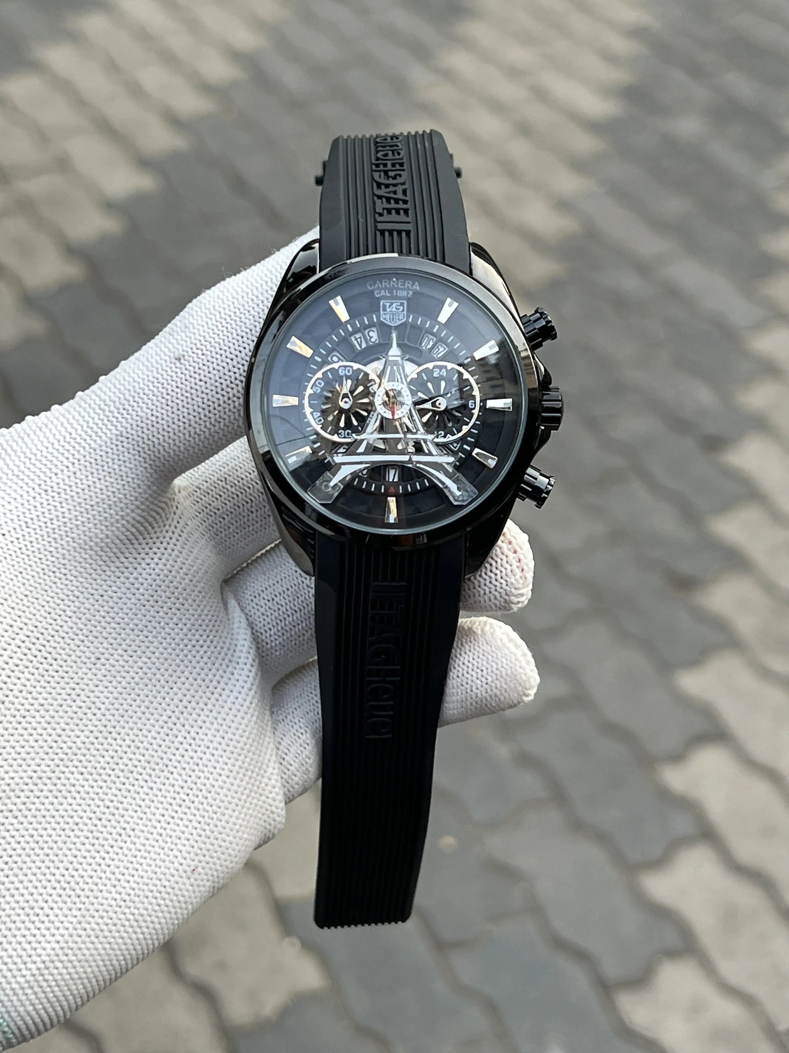 Tag Heuer Eiffel Tower Silicon Black Main image