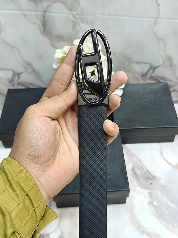 DIESEL PREMIUM QUALITY REVERSEABLE BELT WITH OG BOX D-101