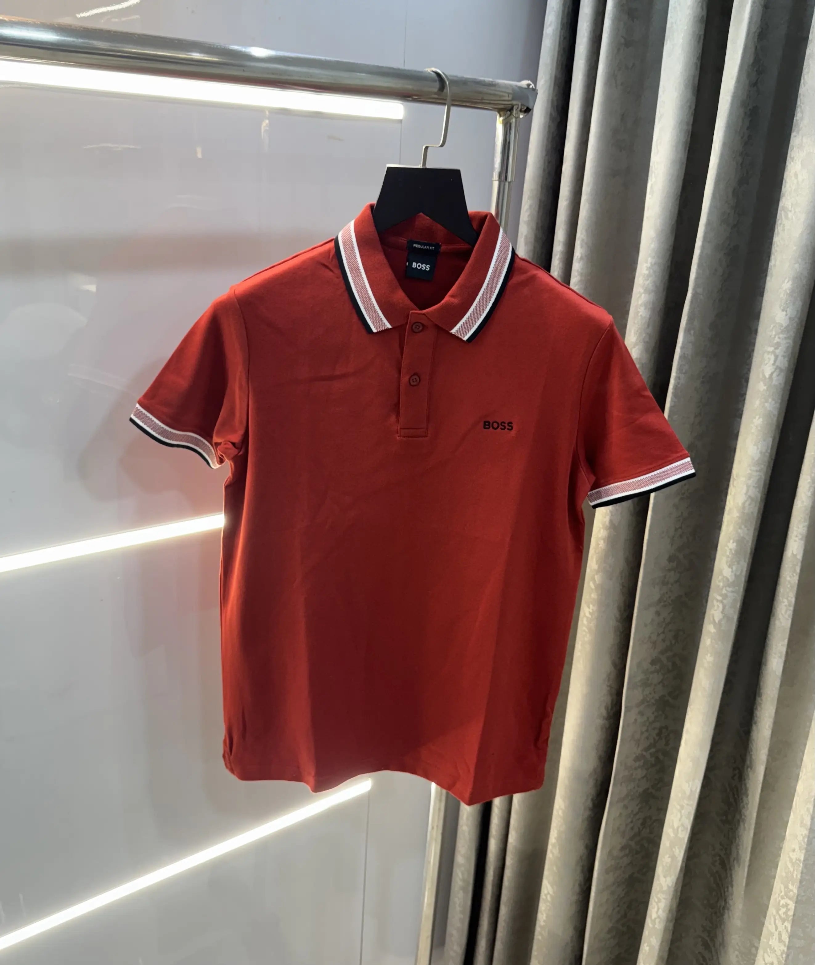 Hugo Boss Rust Premium Polo T-Shirt