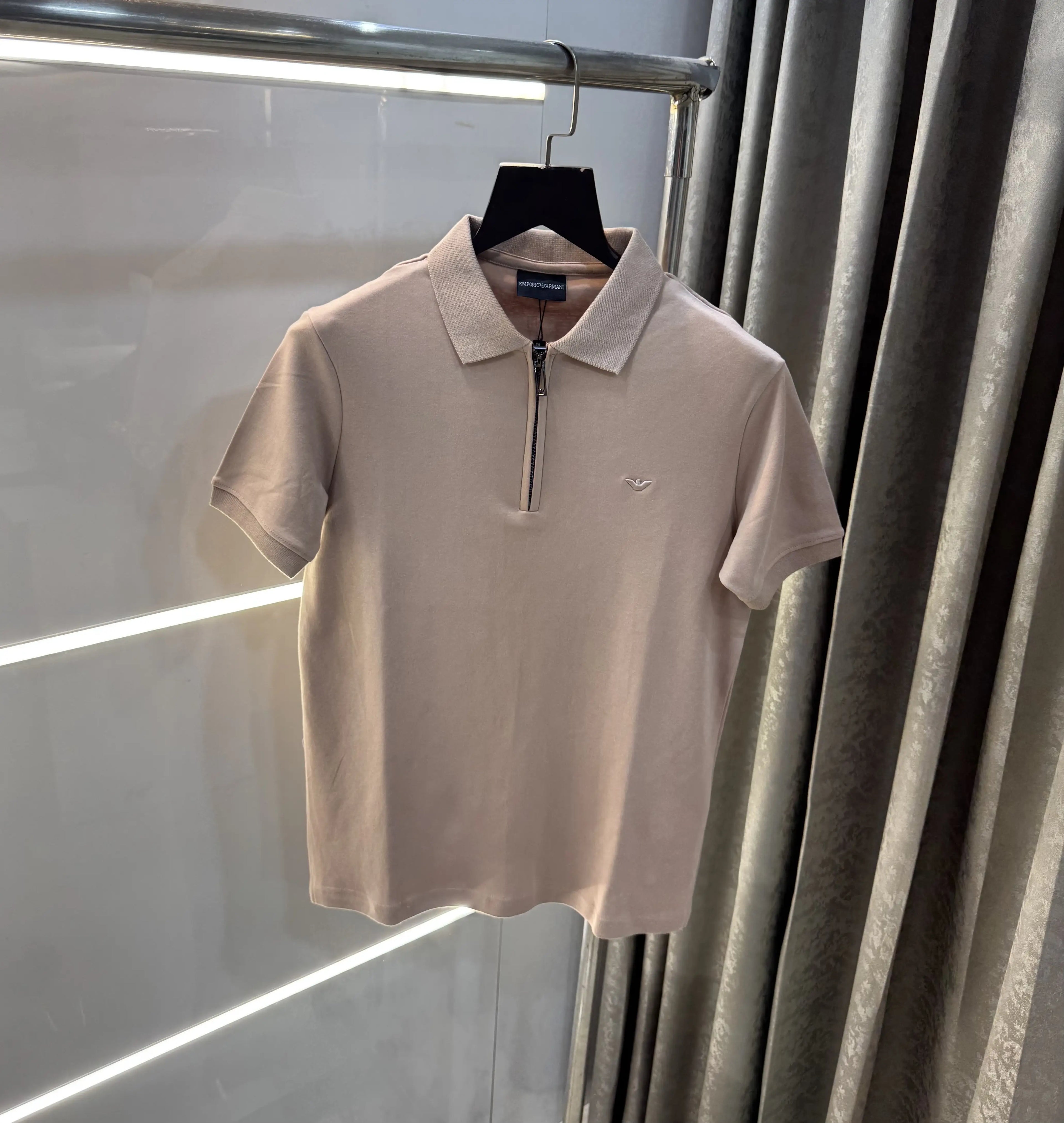 Emporio Arman i Beige Premium Polo T-Shirt