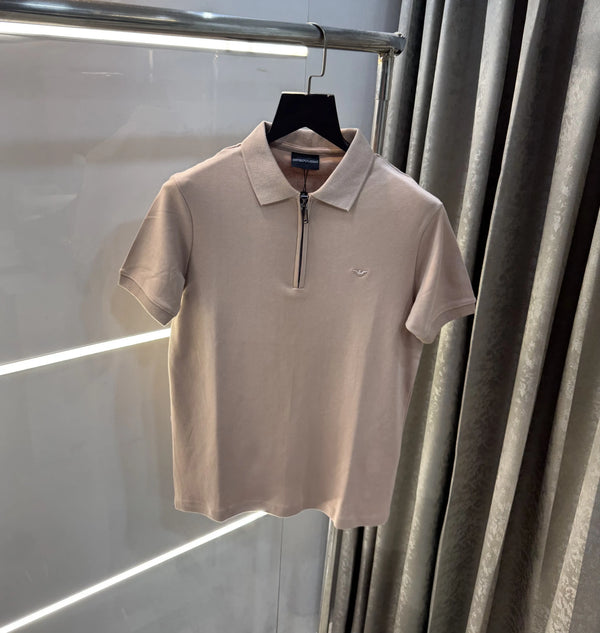 Emporio Arman i Beige Premium Polo T-Shirt