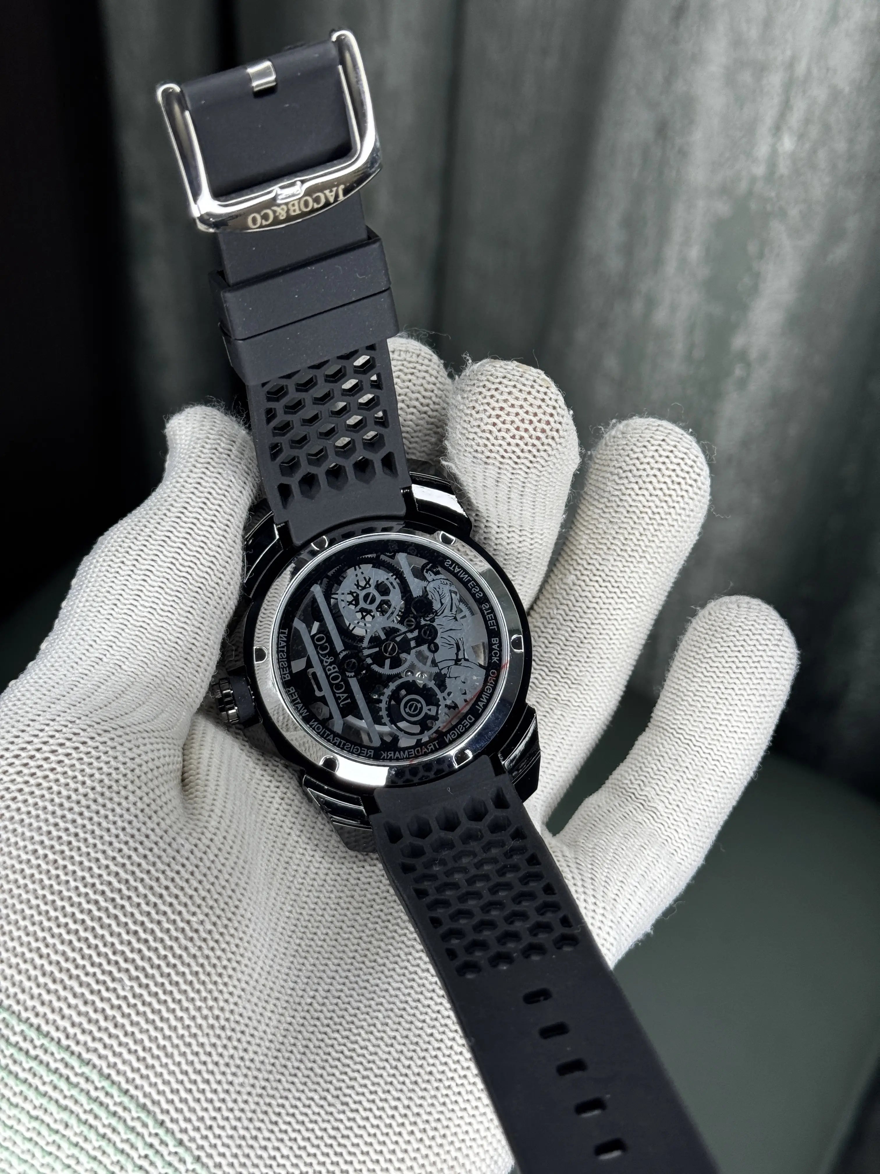 Jacob&Co. CR7 All Black Premium Quartz Watch