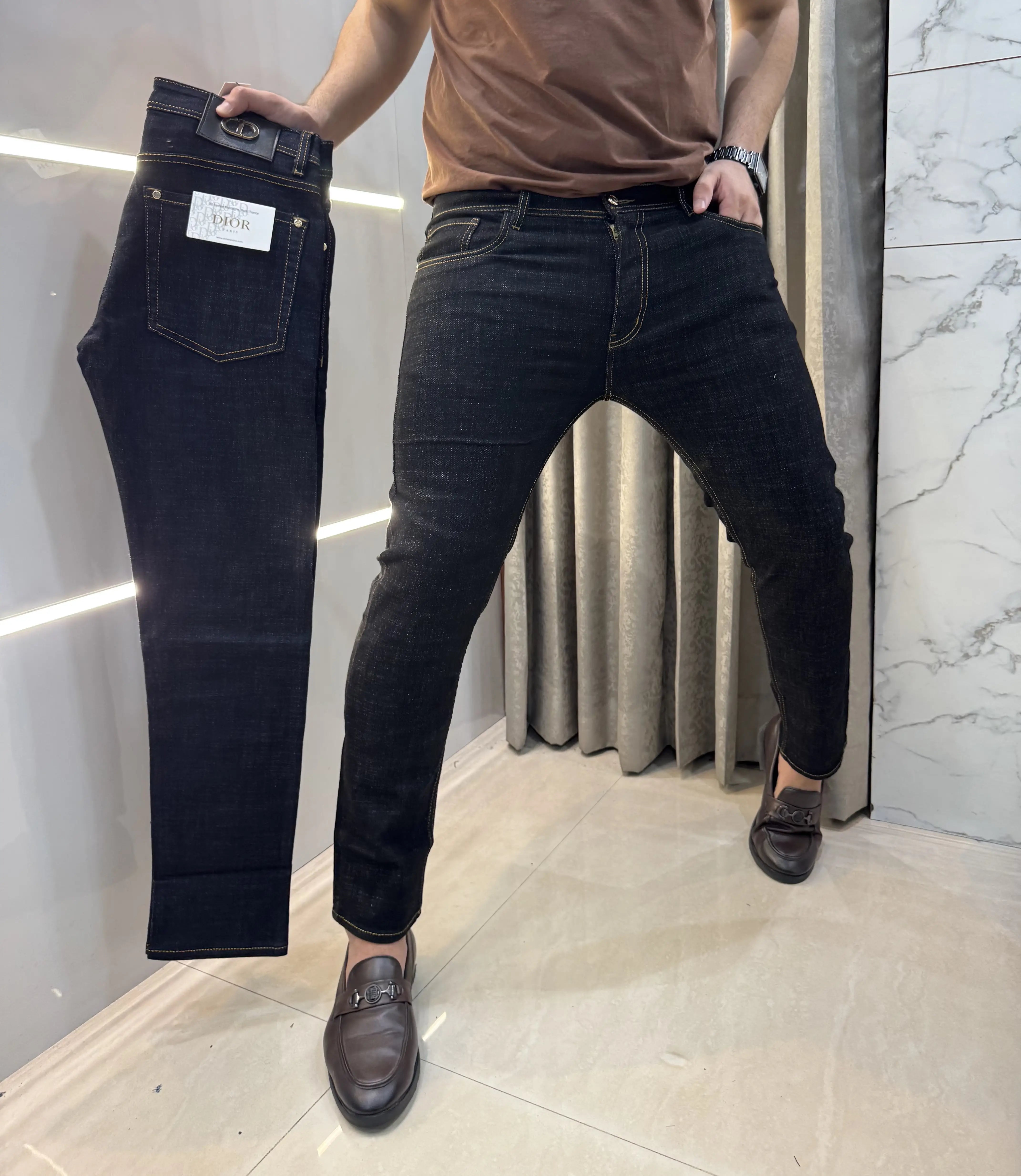 Christian Dior Raw Wash Imported Hyperflex Denim Main image