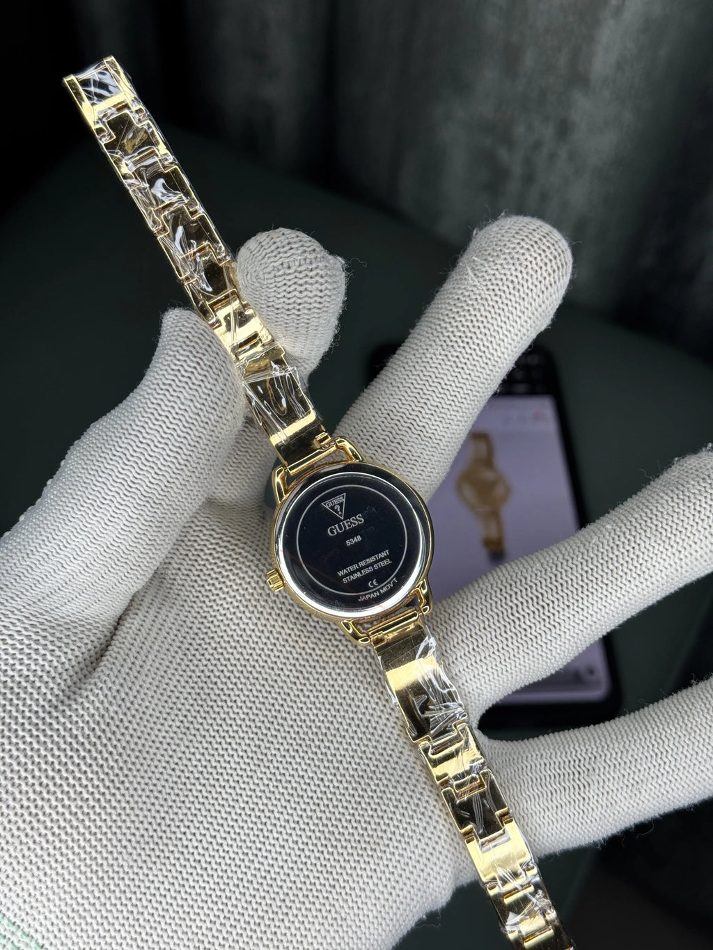 Guess Tri Bellini All Gold Premium Watch
