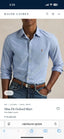 Ralph  Lauren Sky Blue Embroidery Logo Classic Shirt