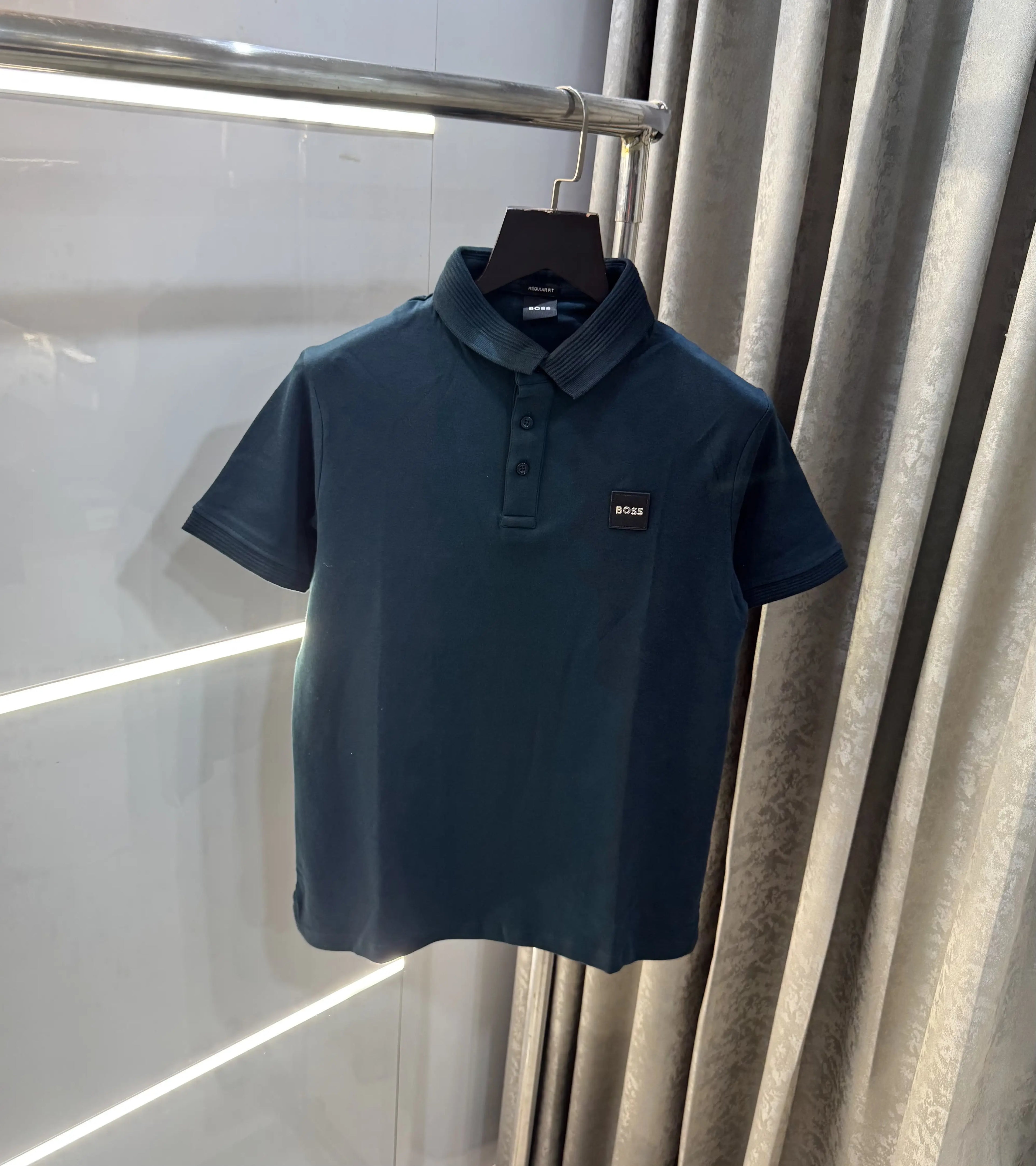 Hugo Boss Bottle Green Premium Polo T-Shirt