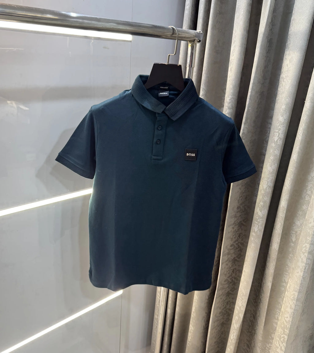 Hugo Boss Bottle Green Premium Polo T-Shirt