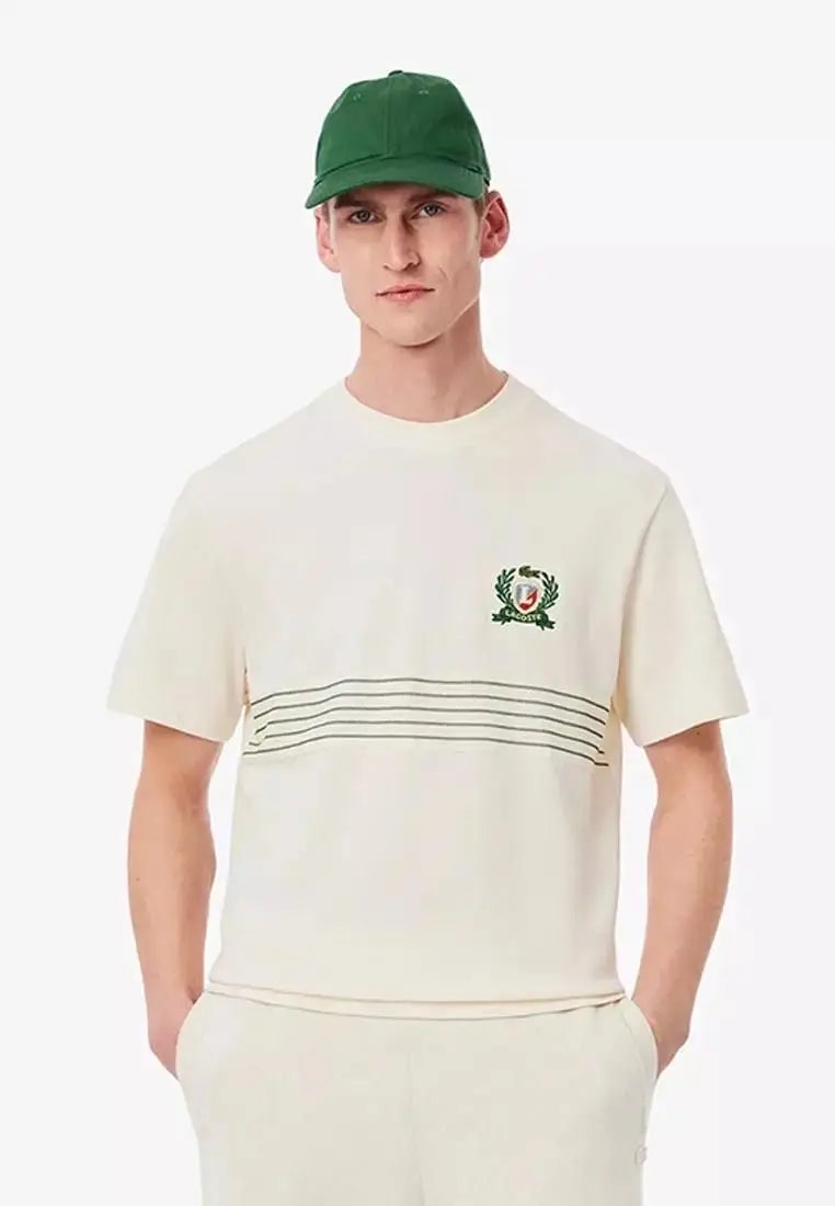 Lacost e White Logo Work Premium T-Shirt Main image