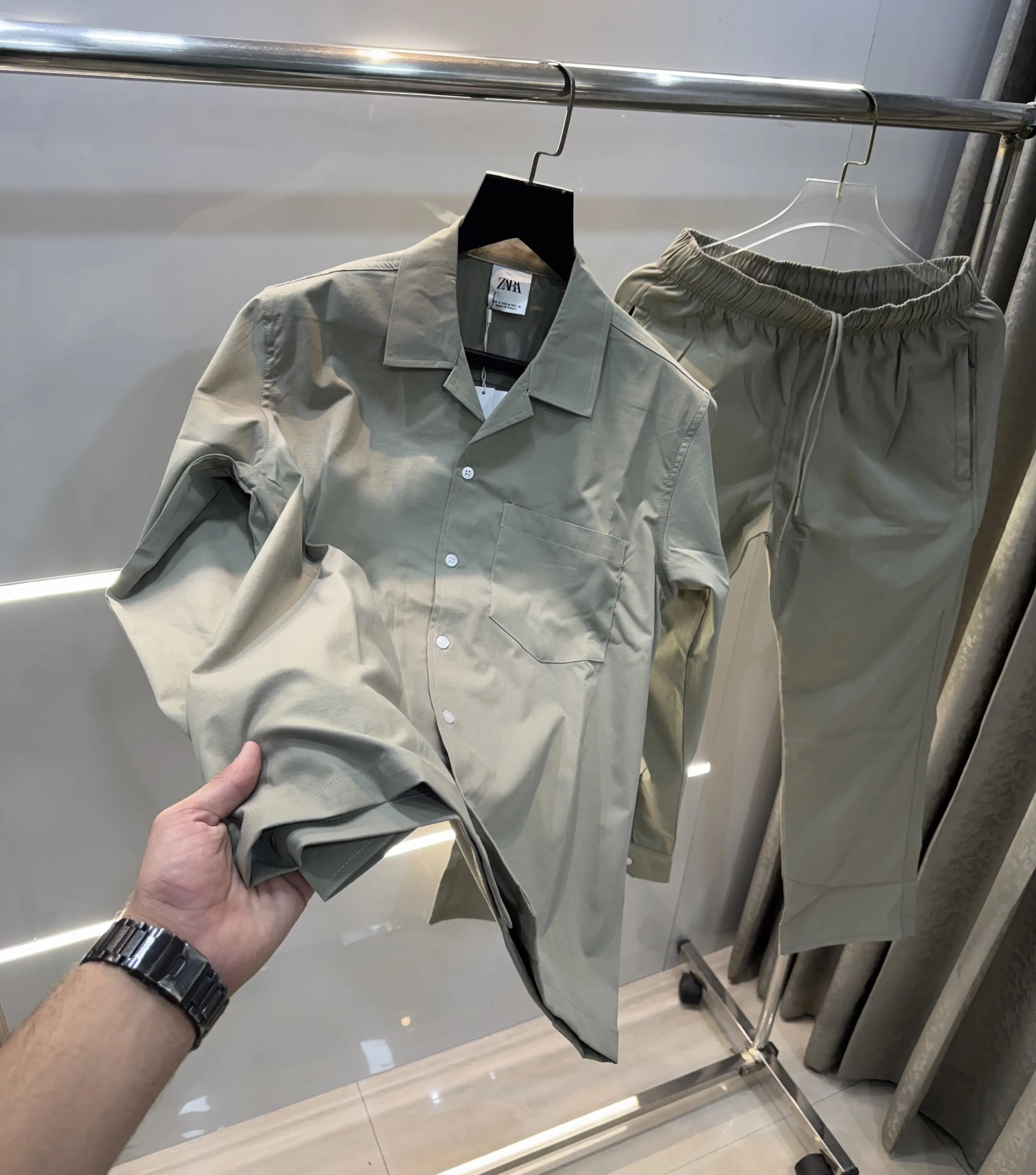Zar a aquar green Premium Classic Tracksuit Secondary image