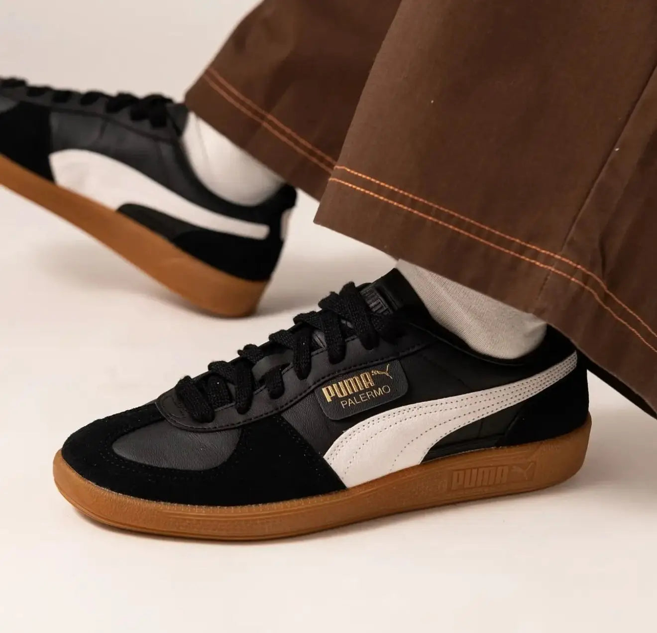 Puma Palermo BLACK FEATHER GREY GUM (FIX)