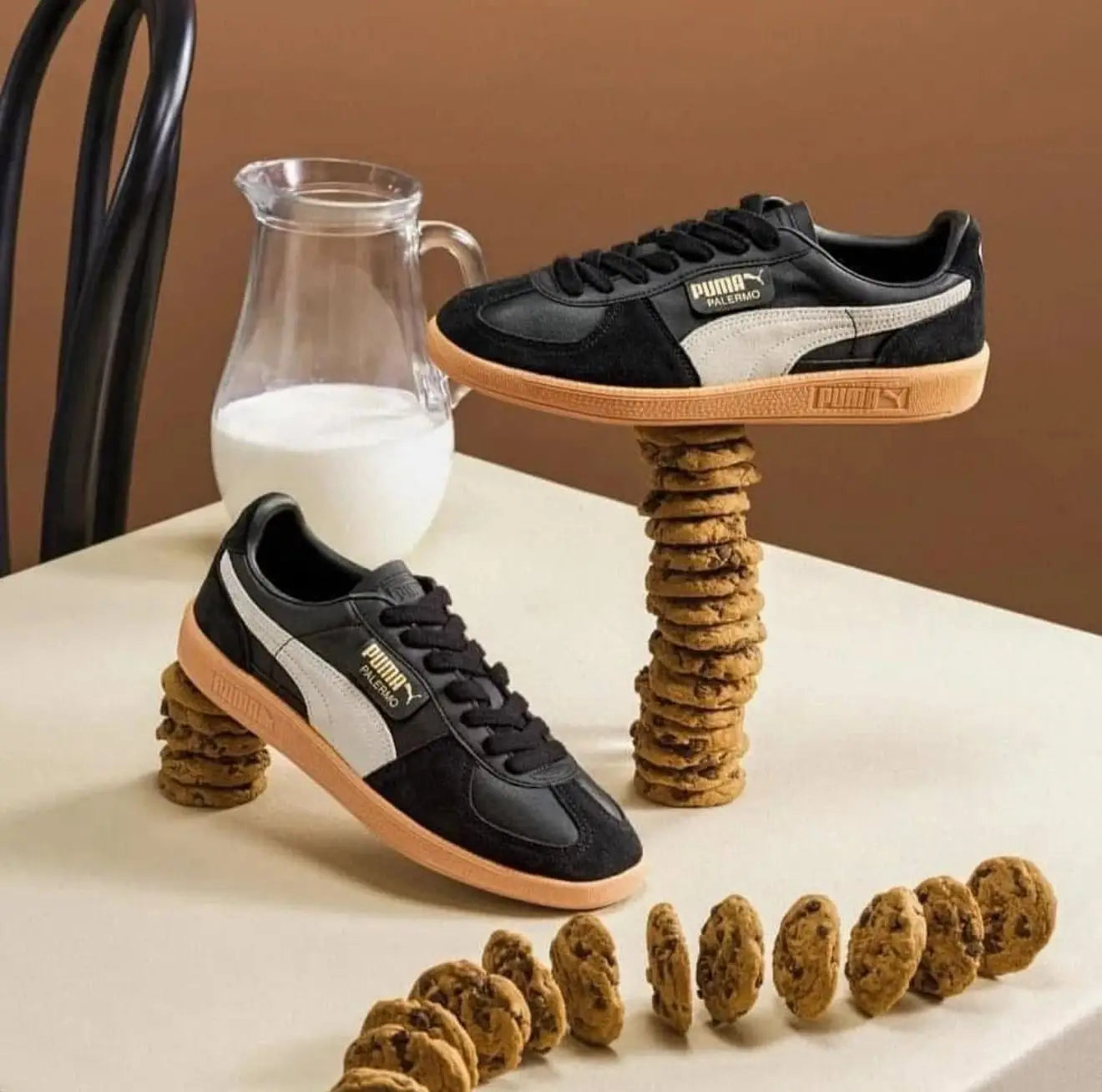 Puma Palermo BLACK FEATHER GREY GUM (FIX)
