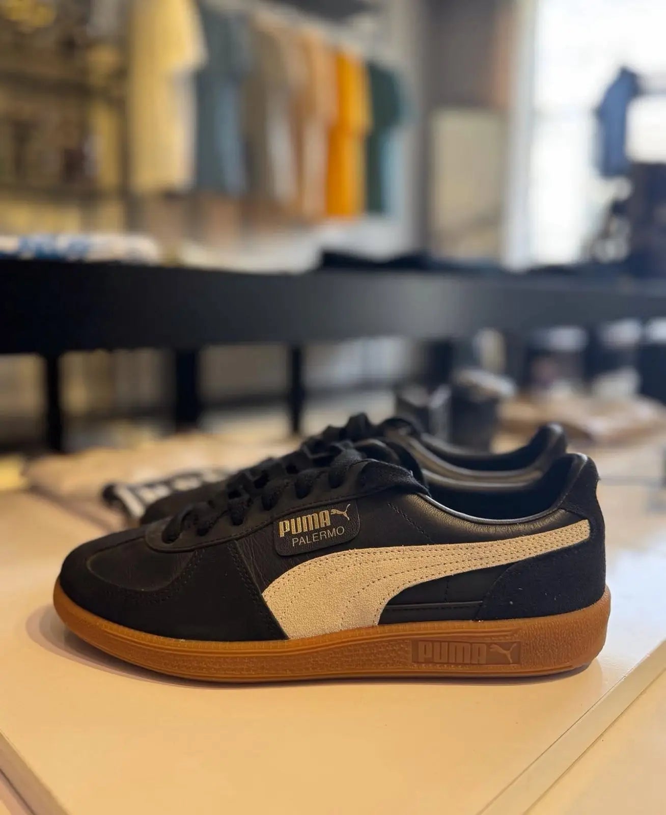 Puma Palermo BLACK FEATHER GREY GUM (FIX)