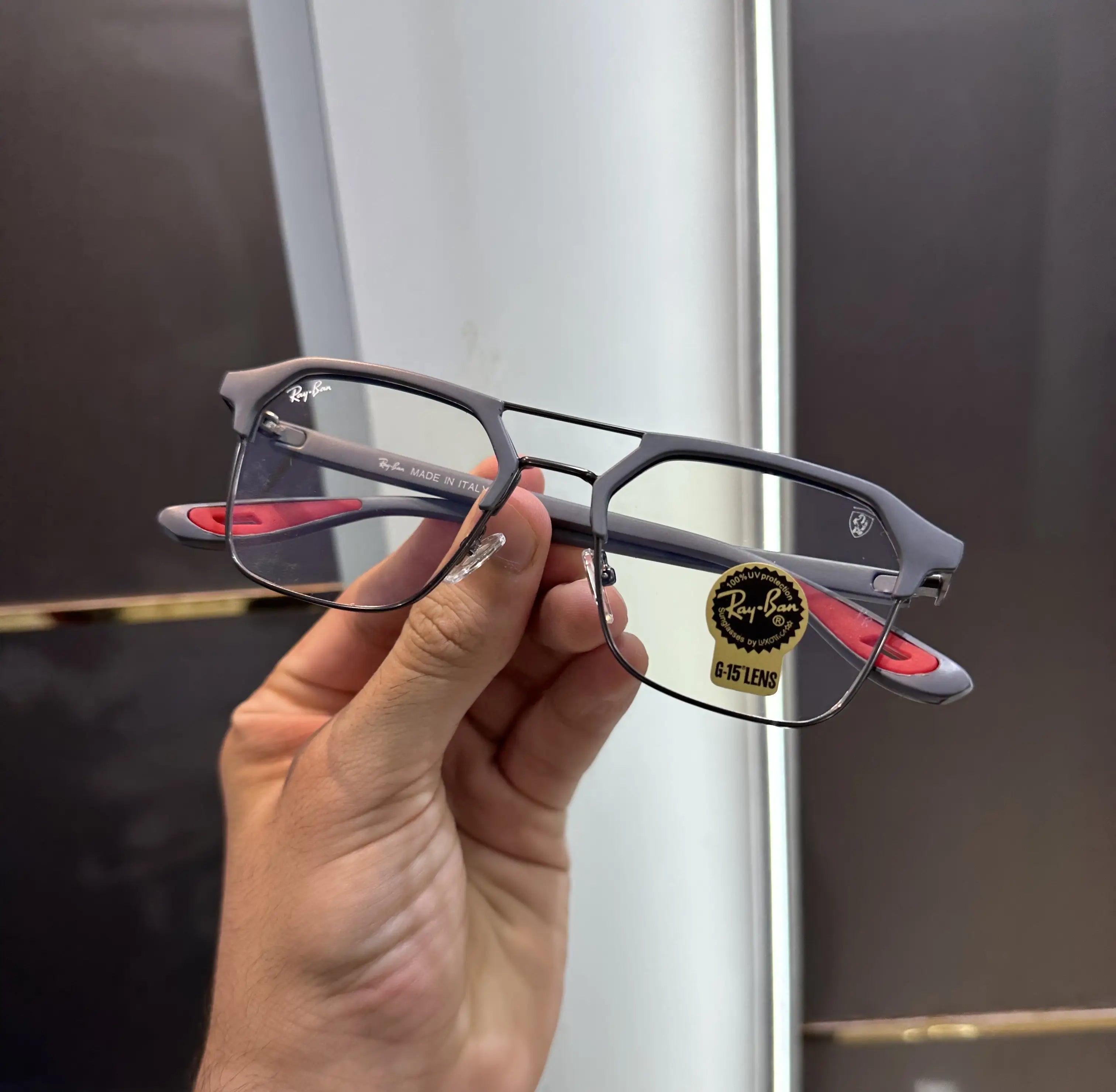 RayBan Grey Premium Glasses 04