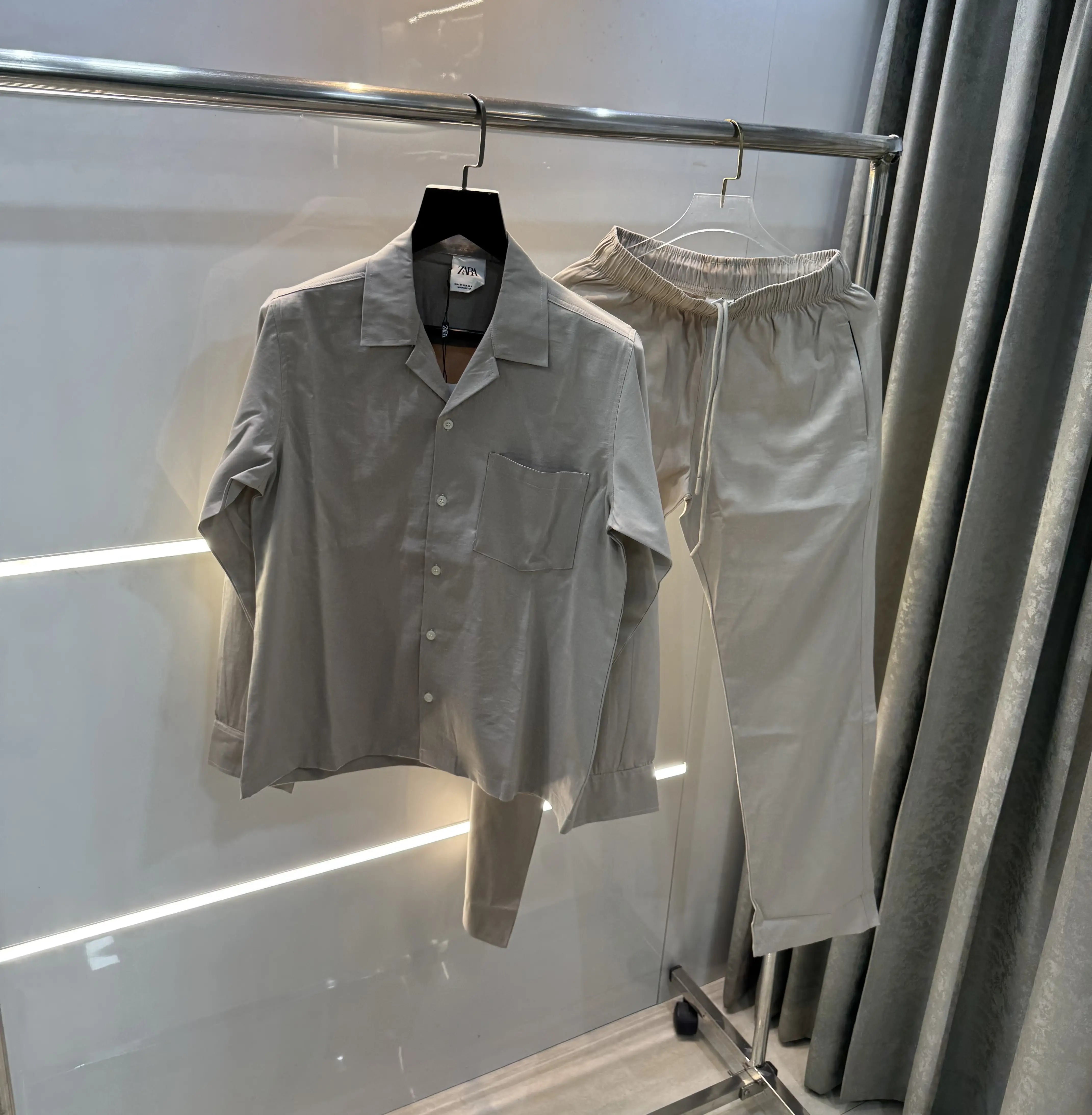 Zar a Beige Premium Classic Tracksuit Main image