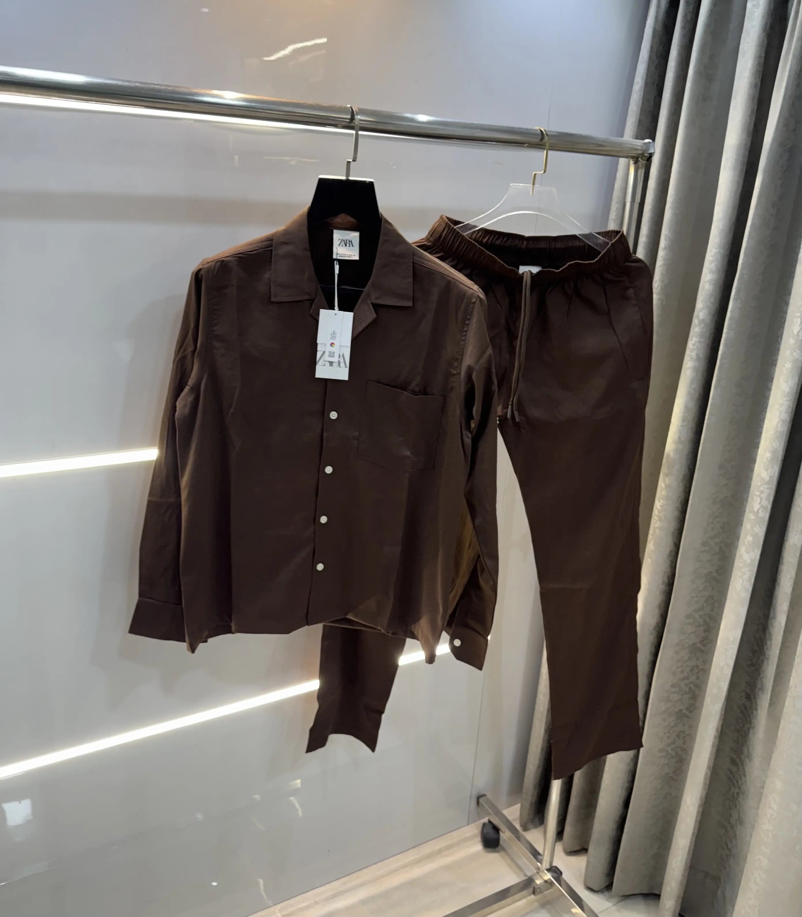 Zar a Brown Premium Classic Tracksuit Main image