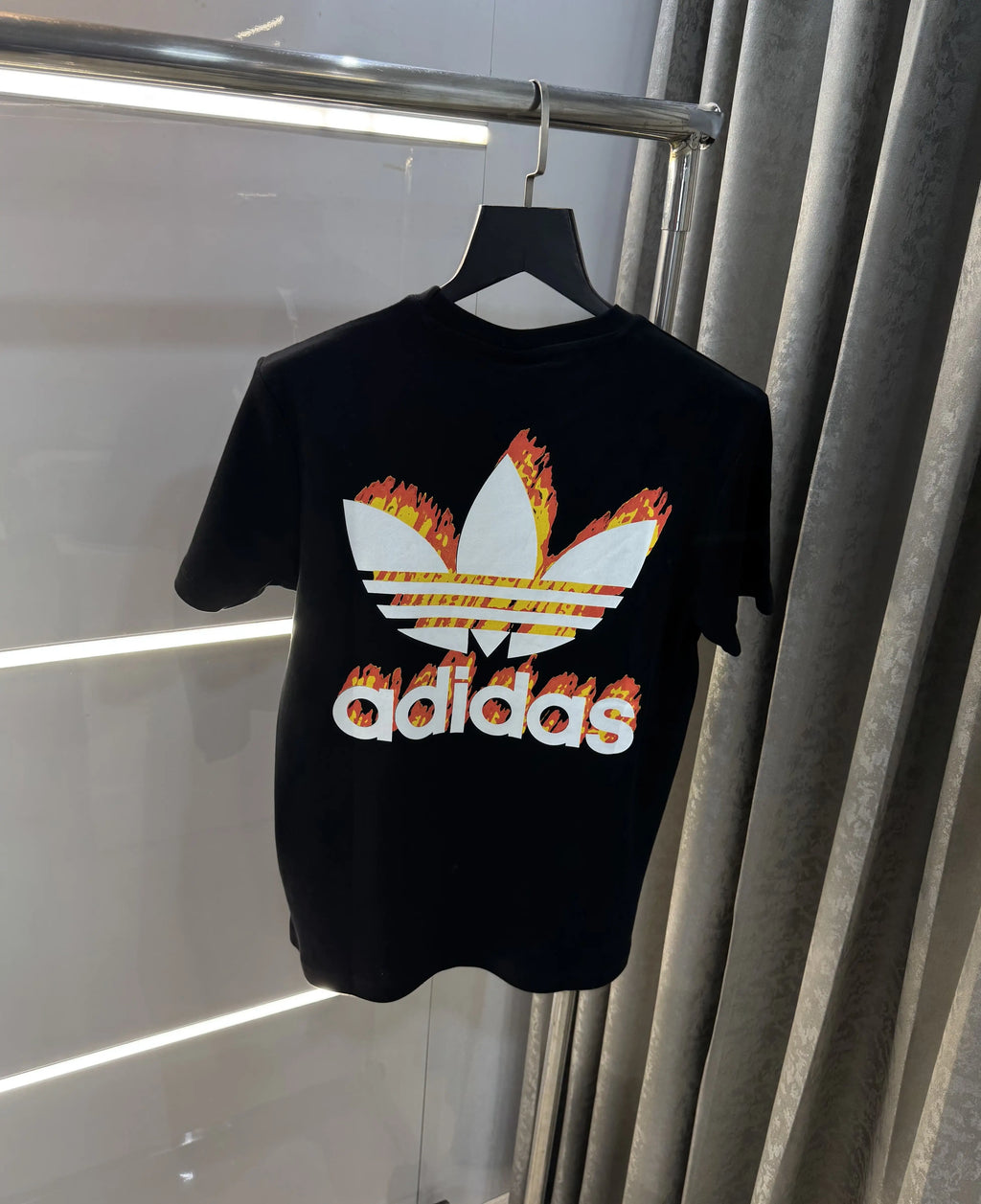 Adida s Black Back Logo Work Premium T-Shirt