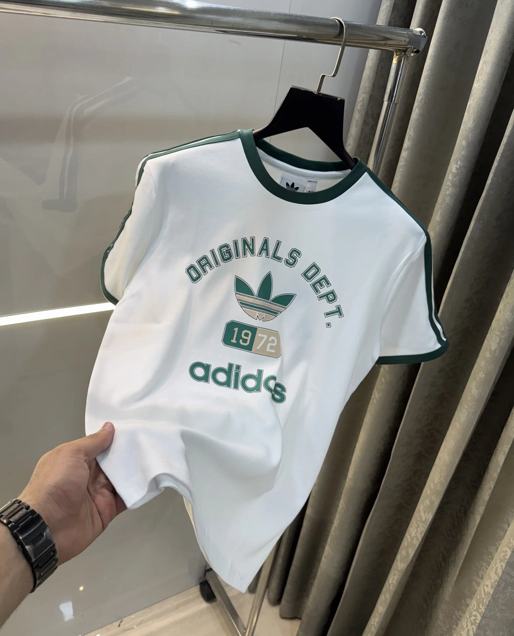 Adida s White Logo Work Premium T-Shirt