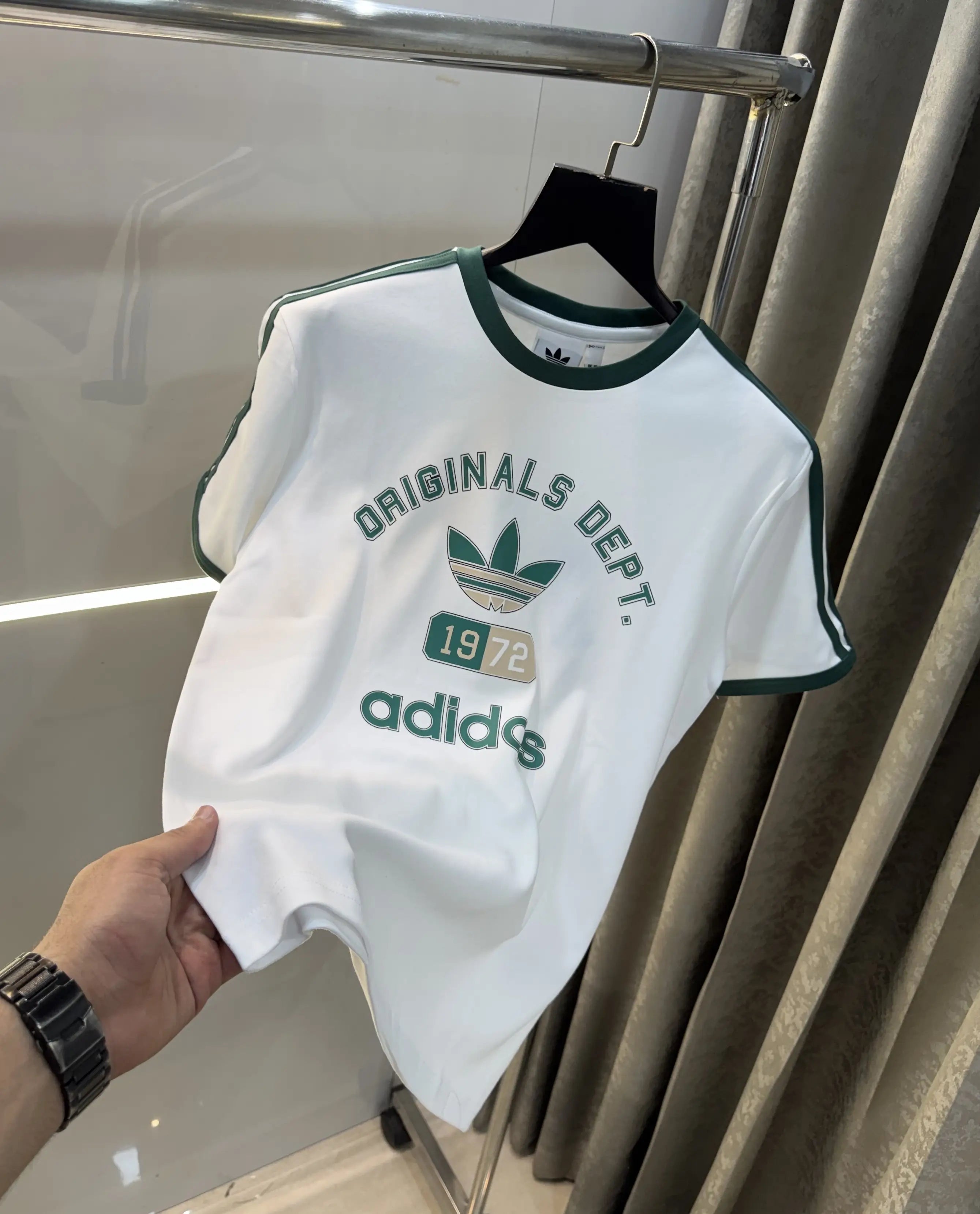 Adida s White Logo Work Premium T-Shirt