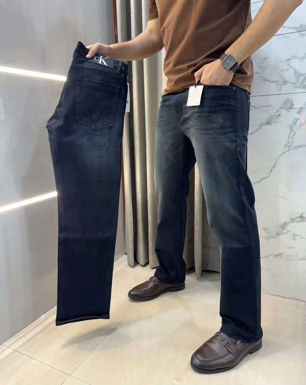 Calvi n Klein Dark Blue Imported Hyperflex Denim