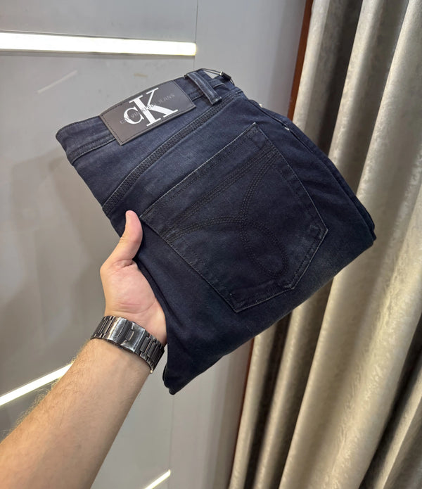 Calvi n Klein Dark Blue Imported Hyperflex Denim