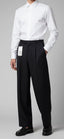 Loewe Black Premium Imported Belt Strech Trouser