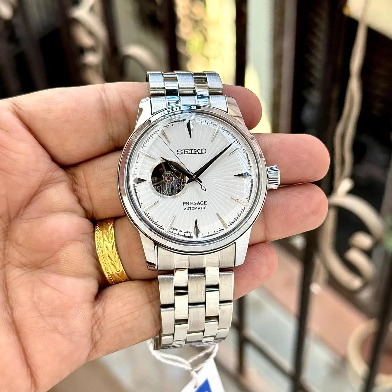 Seik_o Pressage Automatic Silver White