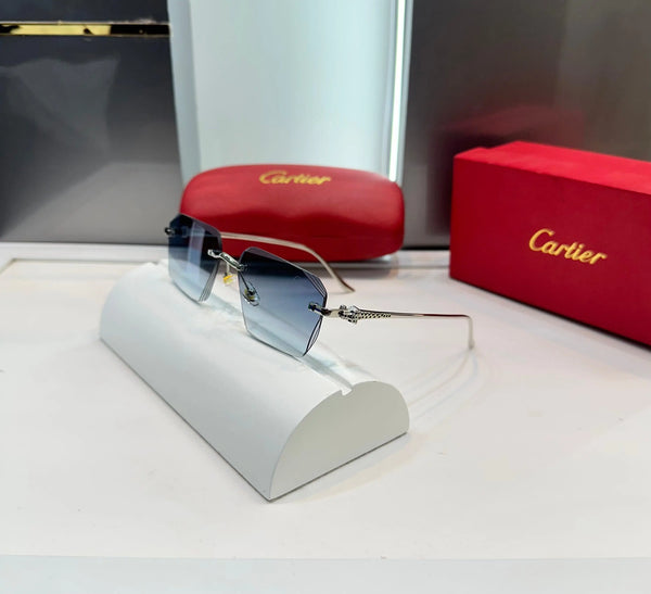 Cartie r Jaguar Silver Blue Prmeium Shades M33