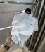 Karl Lagerfeld White Logo Work Premium Polo T-Shirt