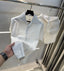 Zar a White Brown Premium Classic Linen Cord Set
