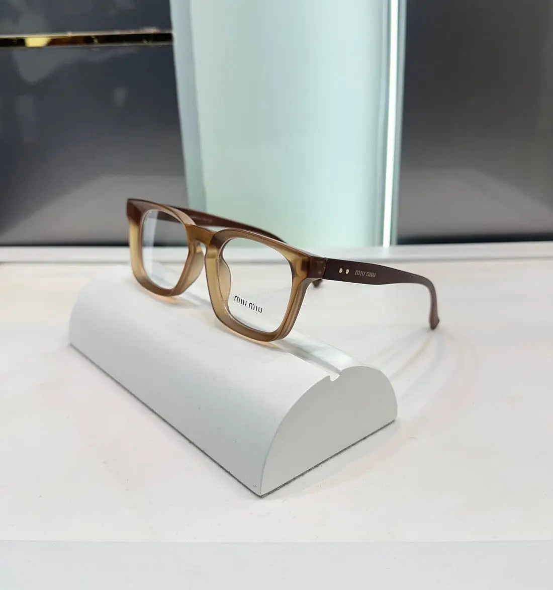 Miu Miu All Brown Premium Glasses 5191