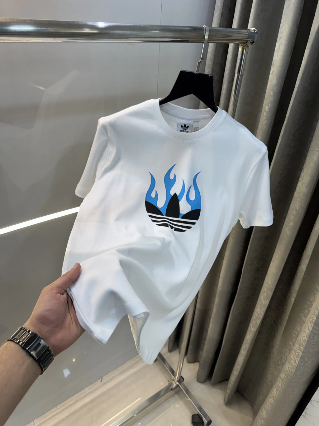 Adida s White Logo Work Premium T-Shirt