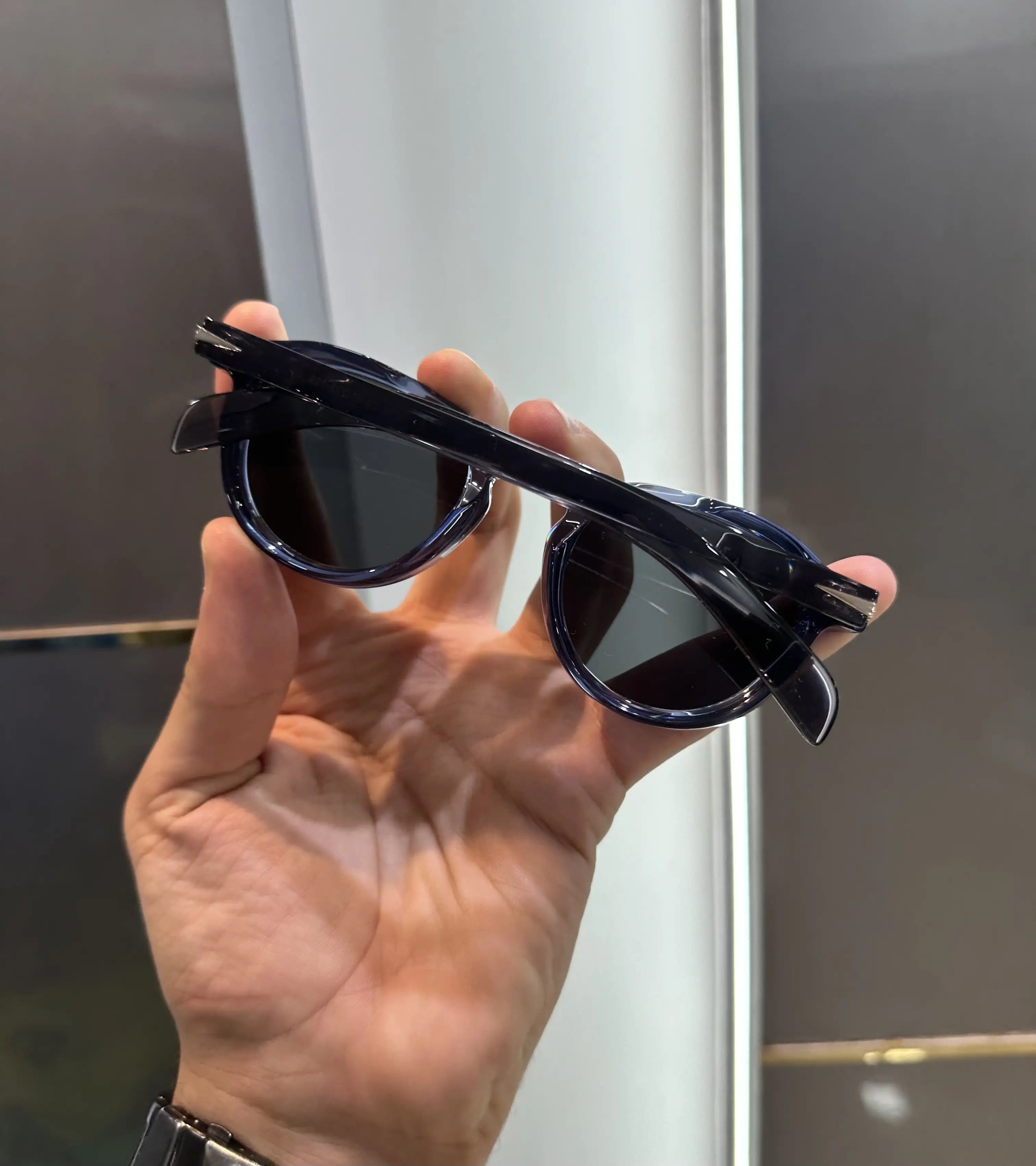 David Beckham Grey Blue Premium Shades 5255