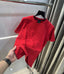 Arman i Exchange Red Embossed Work Premium T-Shirt