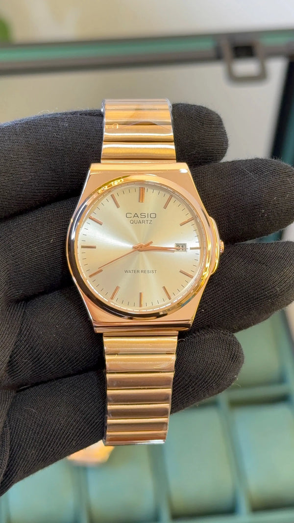 CASIO white dial