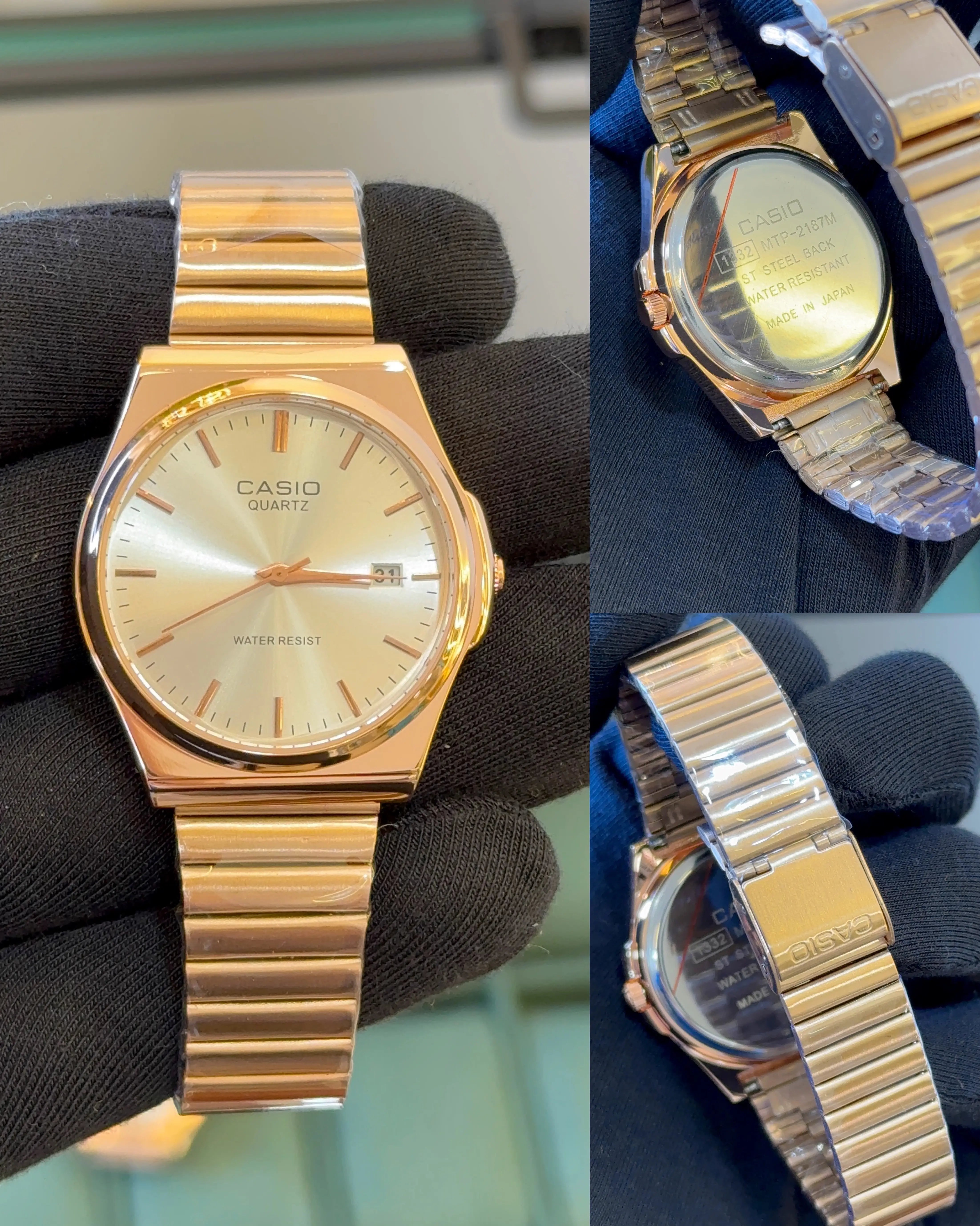 CASIO white dial Main image