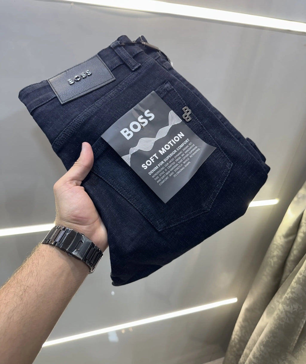 Hugo Boss dark  Blue Imported Classic Denim