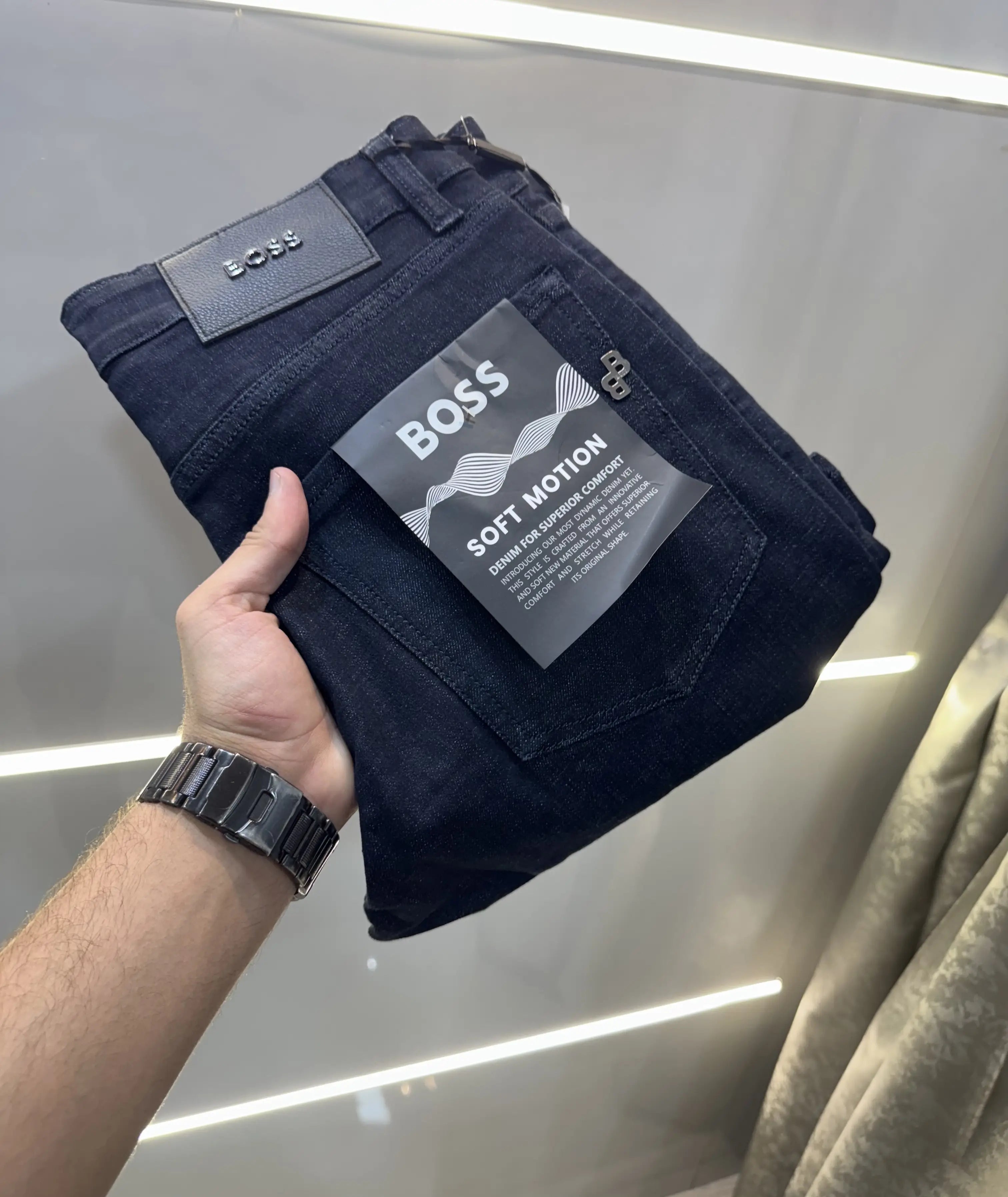 Hugo Boss dark  Blue Imported Classic Denim